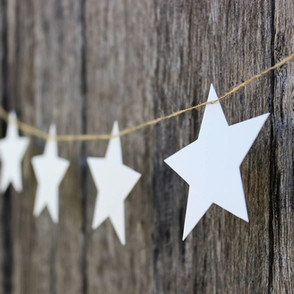 Handmade Star Garland