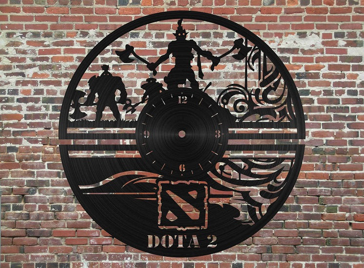 Acrylic Dotta clock 30cm
