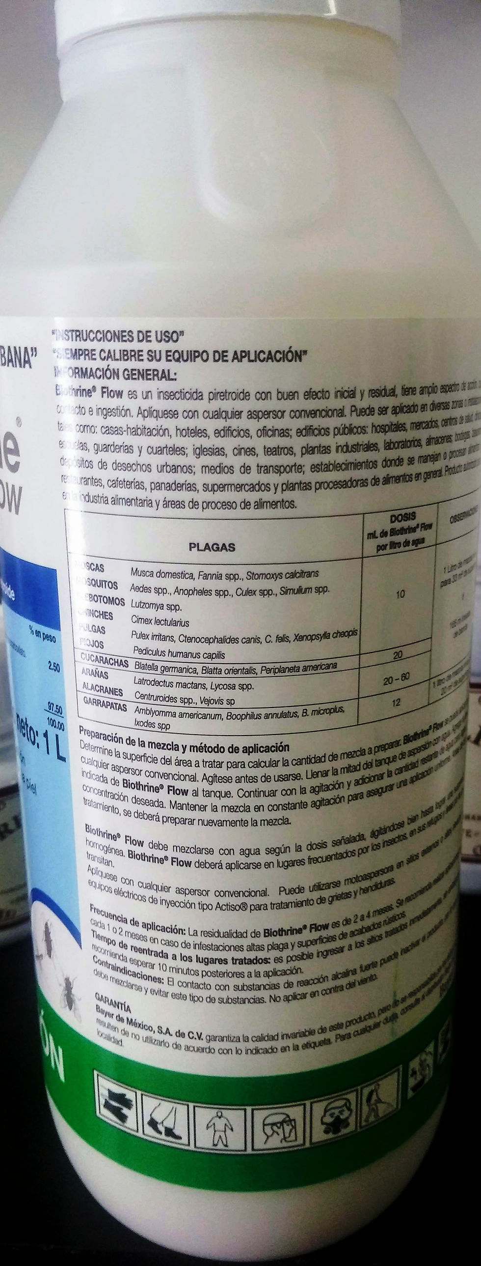 Miniatura: Biothrine Flow 100ml. Bayer Insecticida