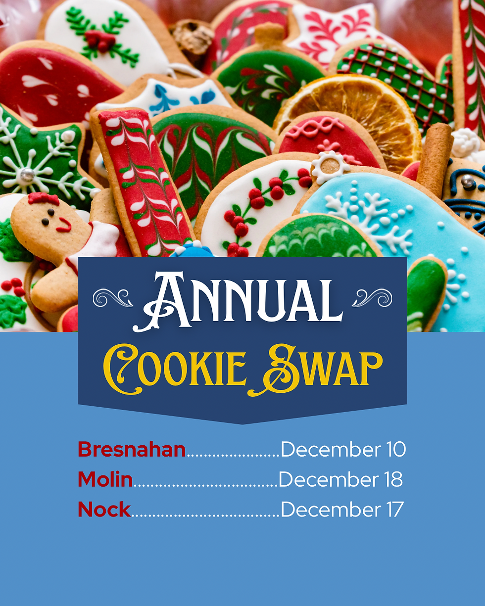 Bresnahan Annual Cookie Swap