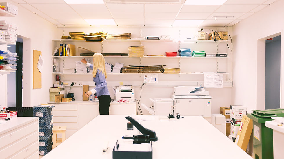 Office Workspace Organization