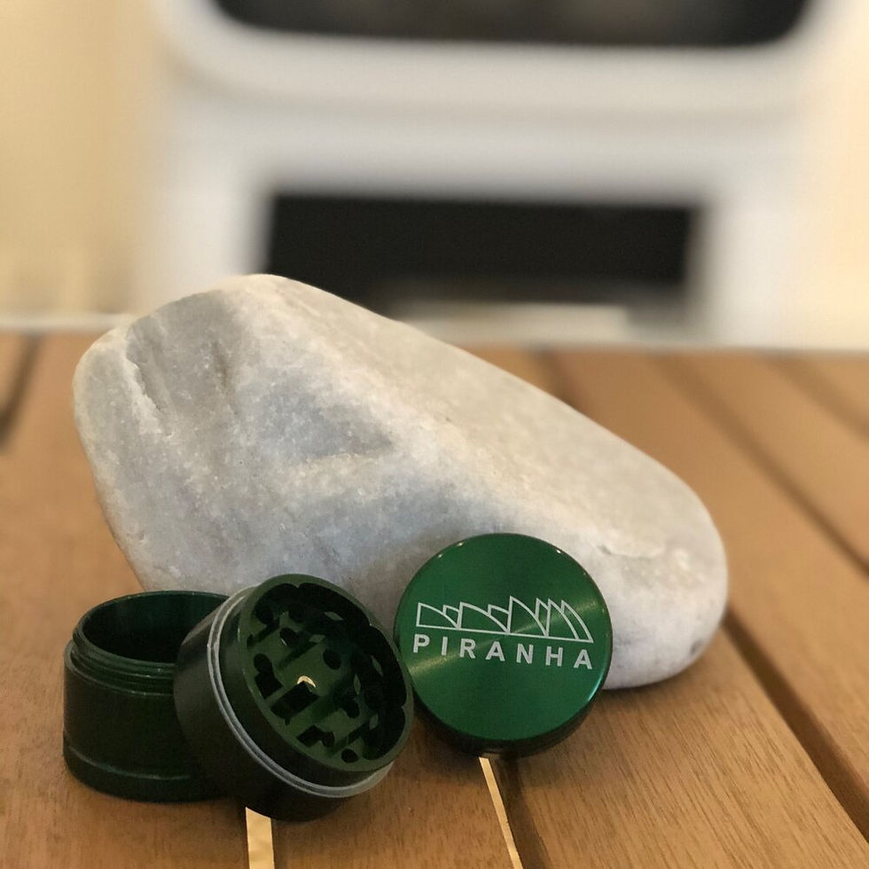 cannabis grinder available at Stick & Stone