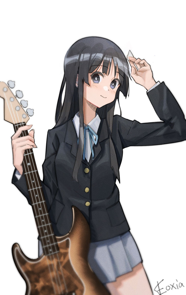 anime girl with black hair