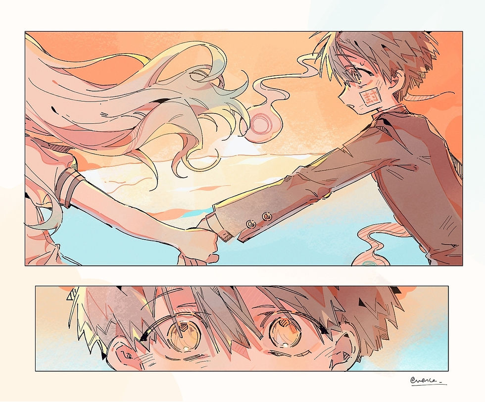 Hanako Kun Anime Panel