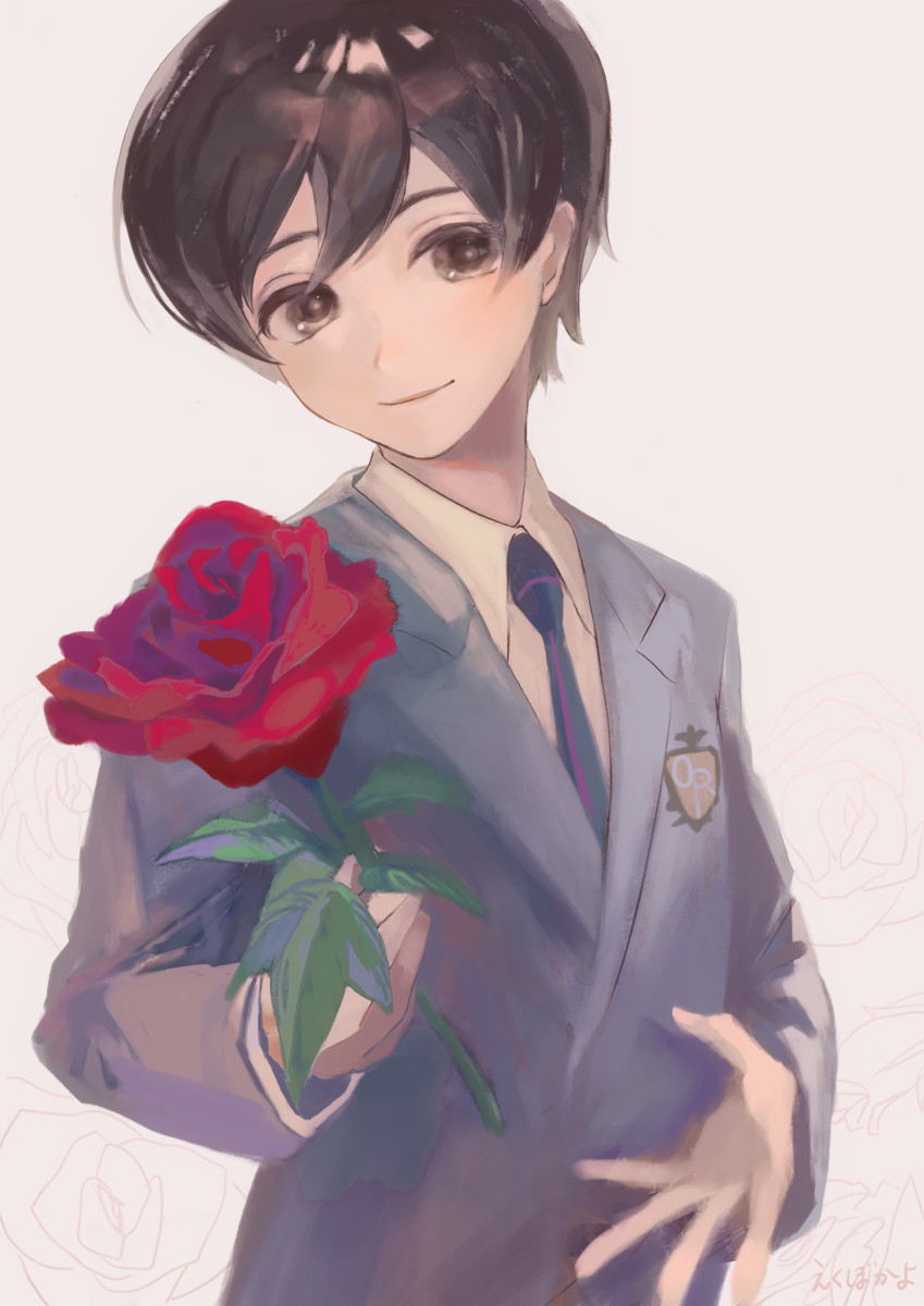 Haruhi transforms her appearance to fit in with the high school host club