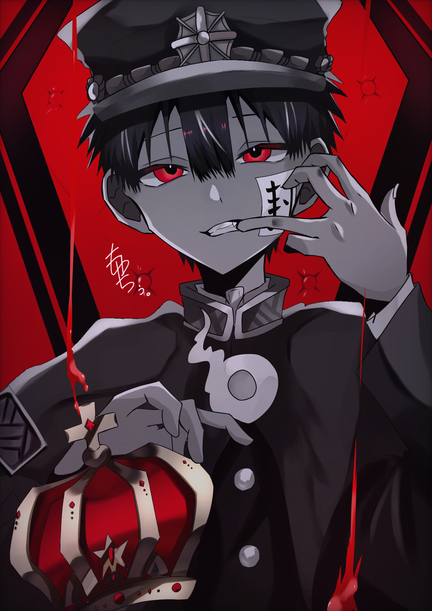 toilet bound hanako kun scary but cute