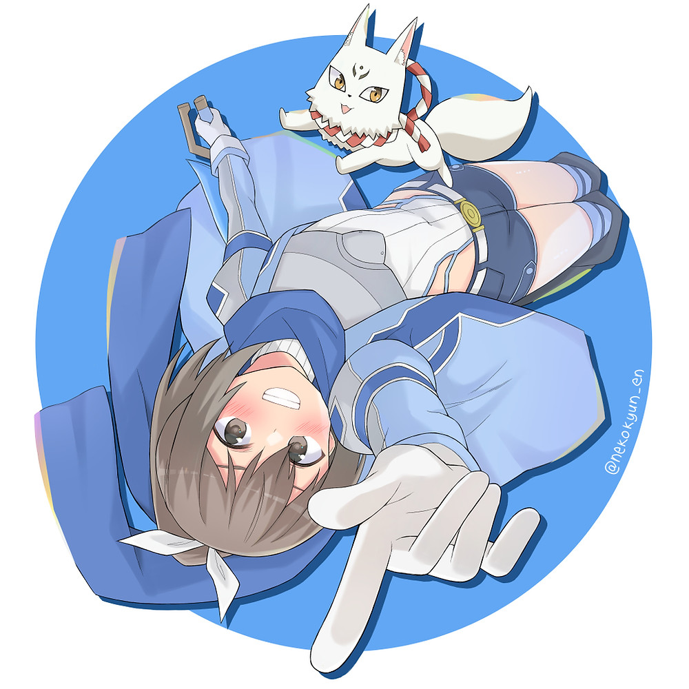 Risa Shiramine or Sally from Bofuri