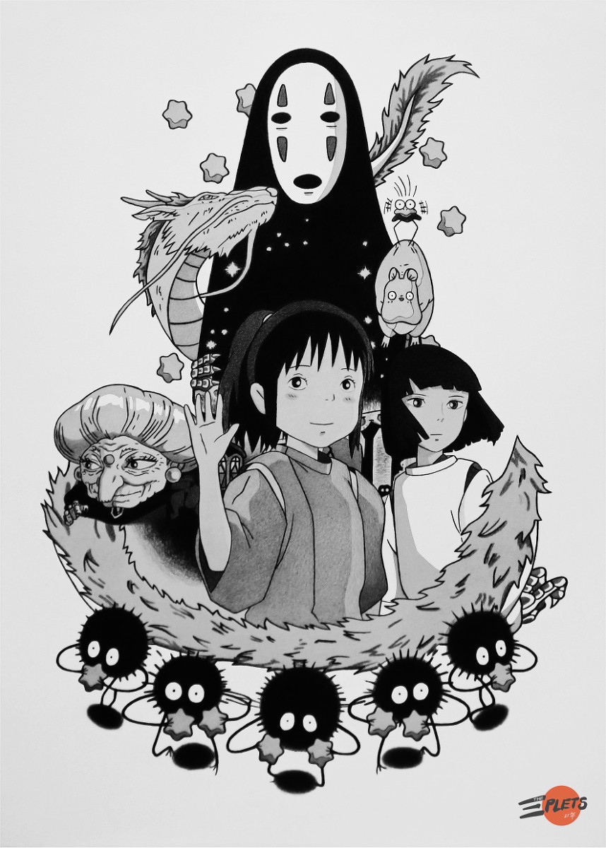 Awesome Fan Art of Spirited Away