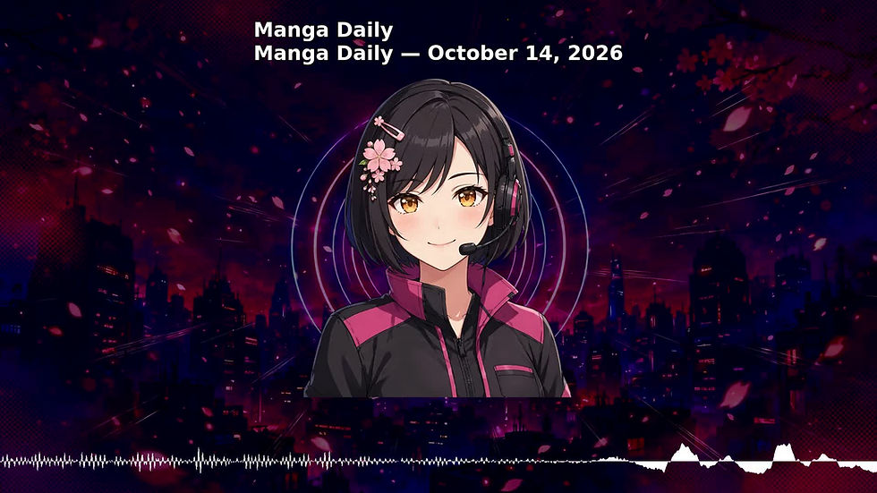 Manga Daily — October 14, 2026