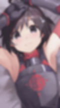 Kaede from Bofuri is cute and overpowered and uses a huge shield