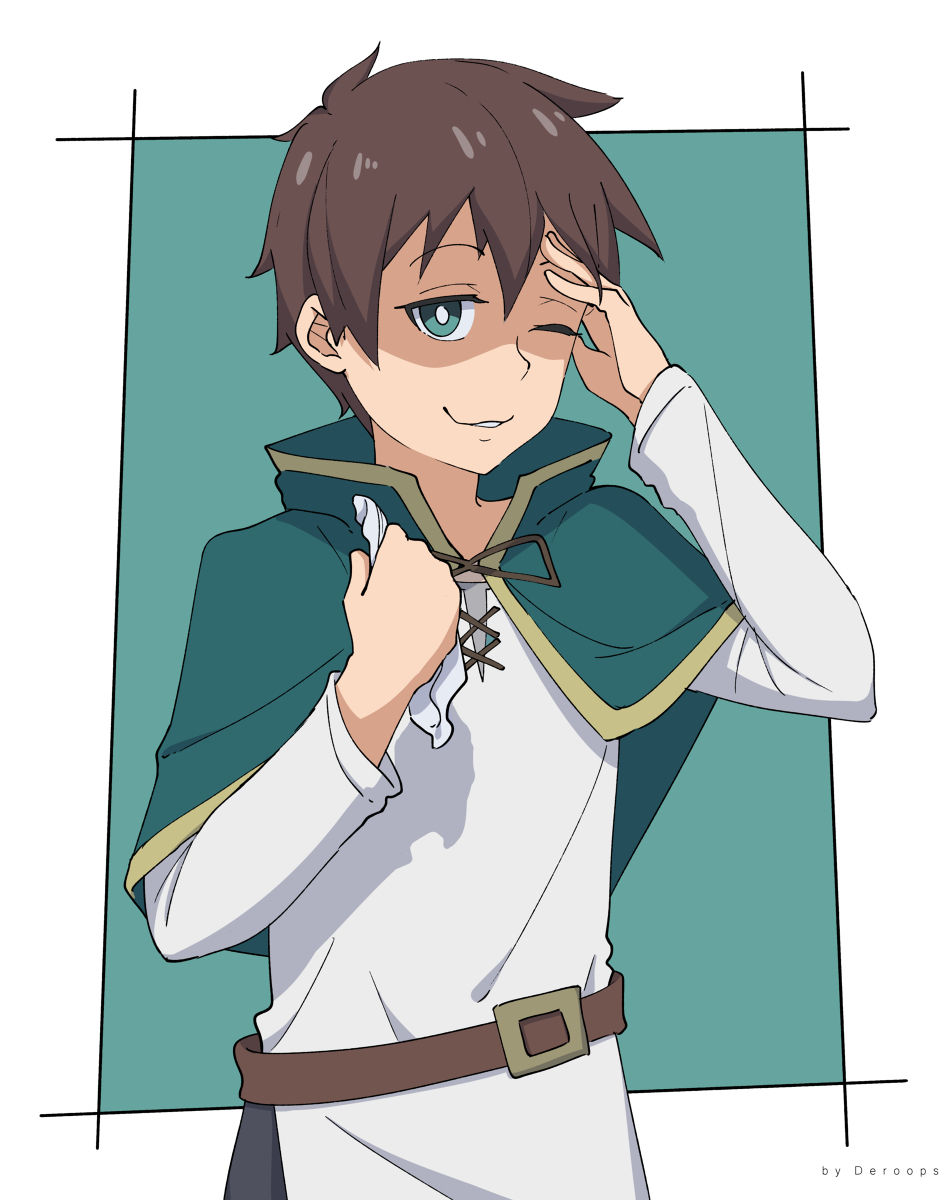 Kazuma is quite a useless NEET who now has to suddenly be social and do things
