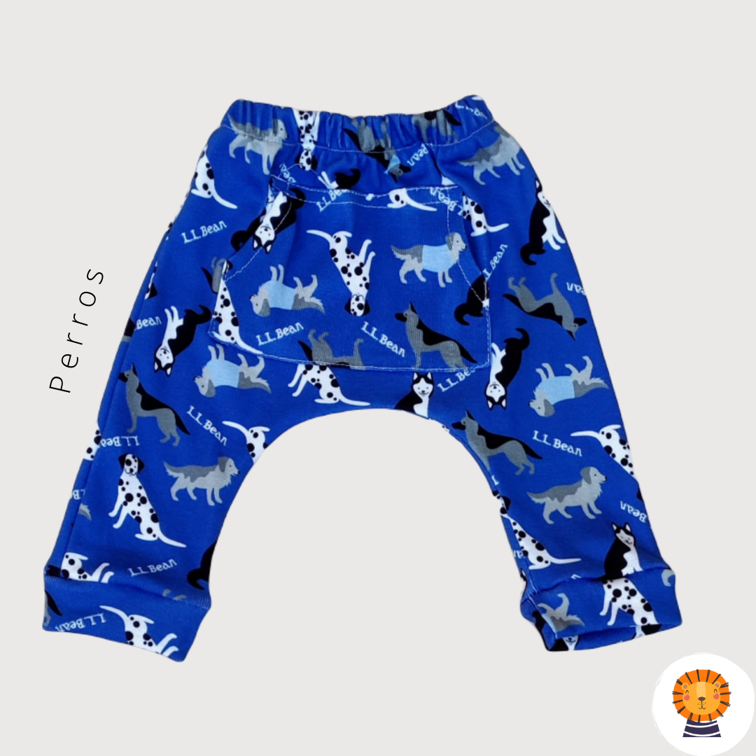 Jogger de algodón Rib - Perros