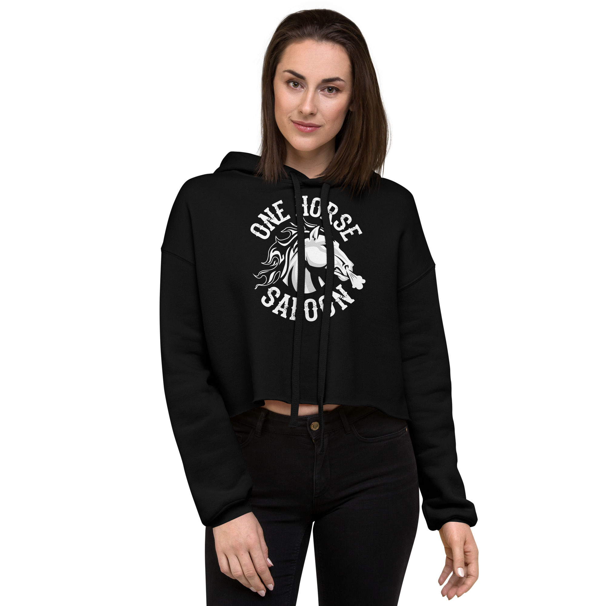Womens Cropped Hoodie