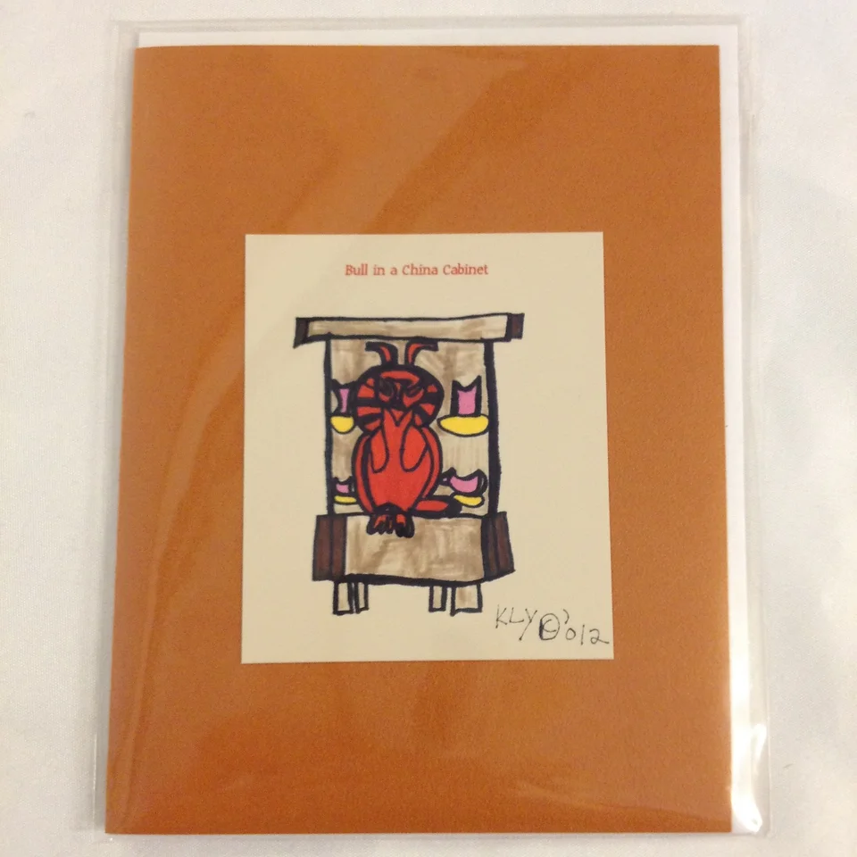 Bull In A China Cabinet Taurinidesigns