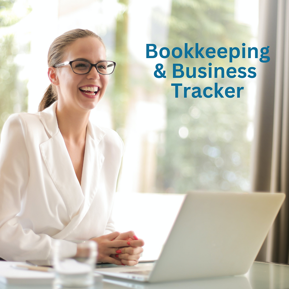 Bookkeeping + Business Tracker