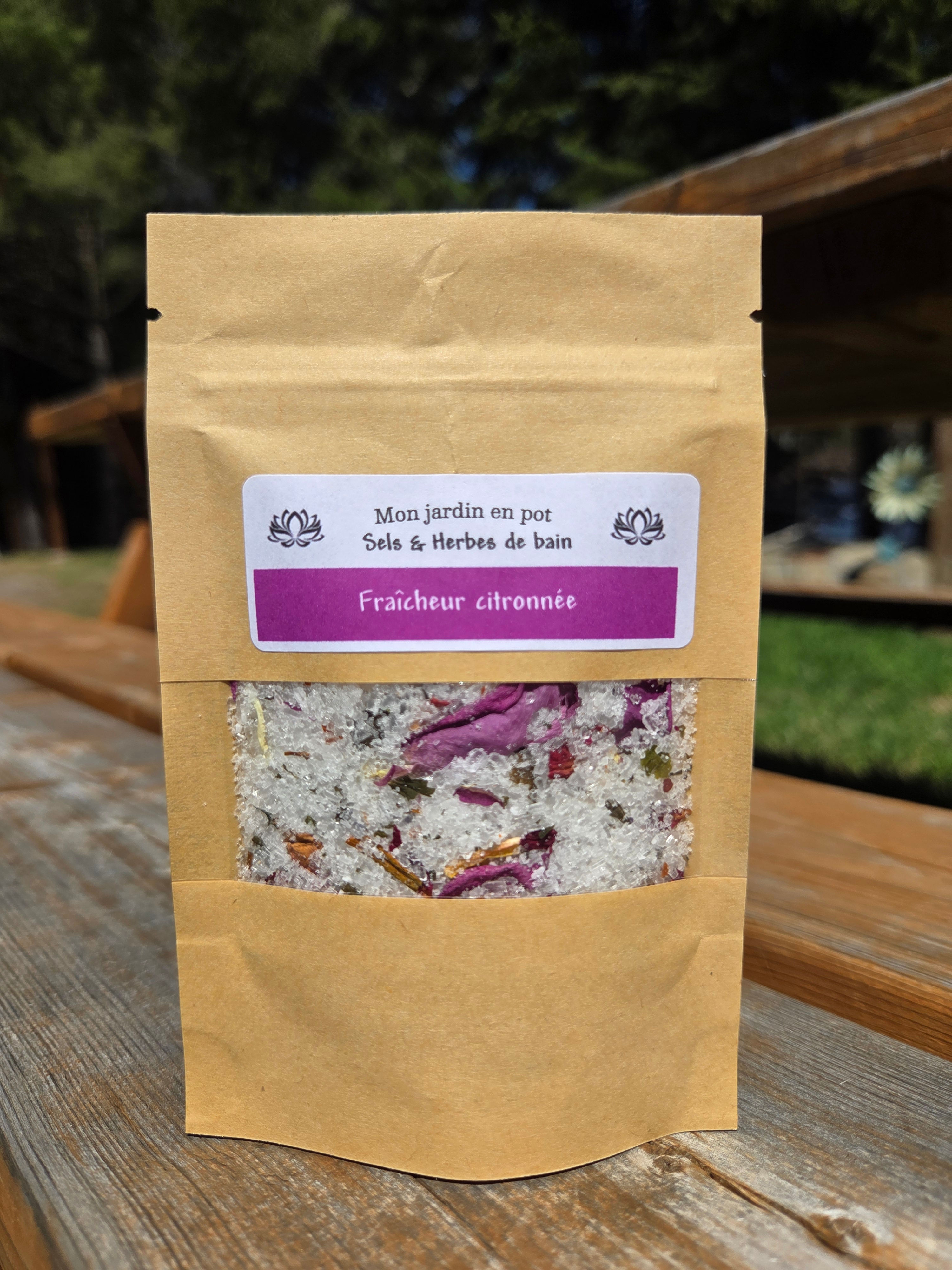 Sels de bain Fraîcheur citronnée