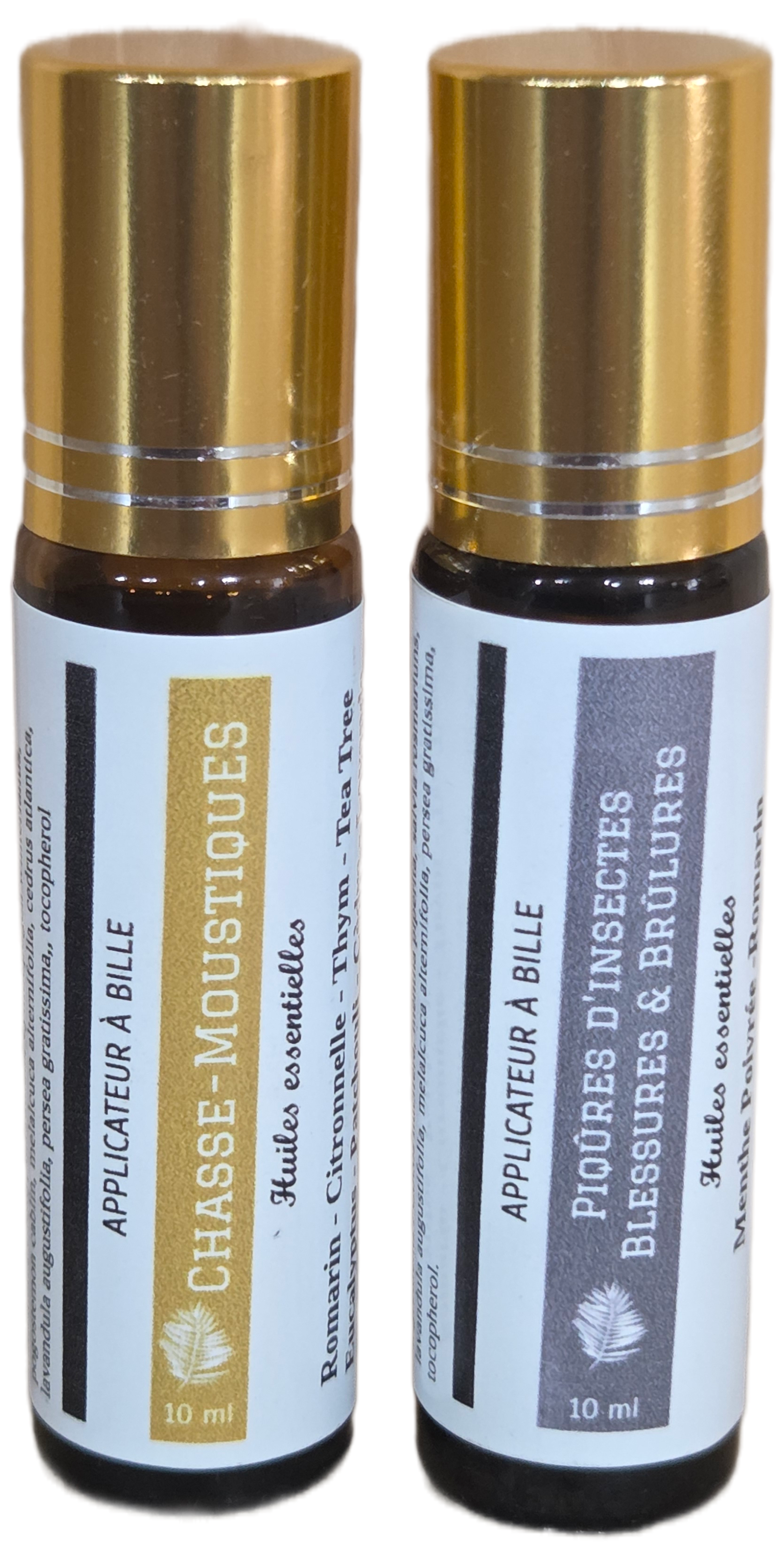 2 rouleaux indispensables pour l'été - Repousse moustiques et piqûres d'insectes