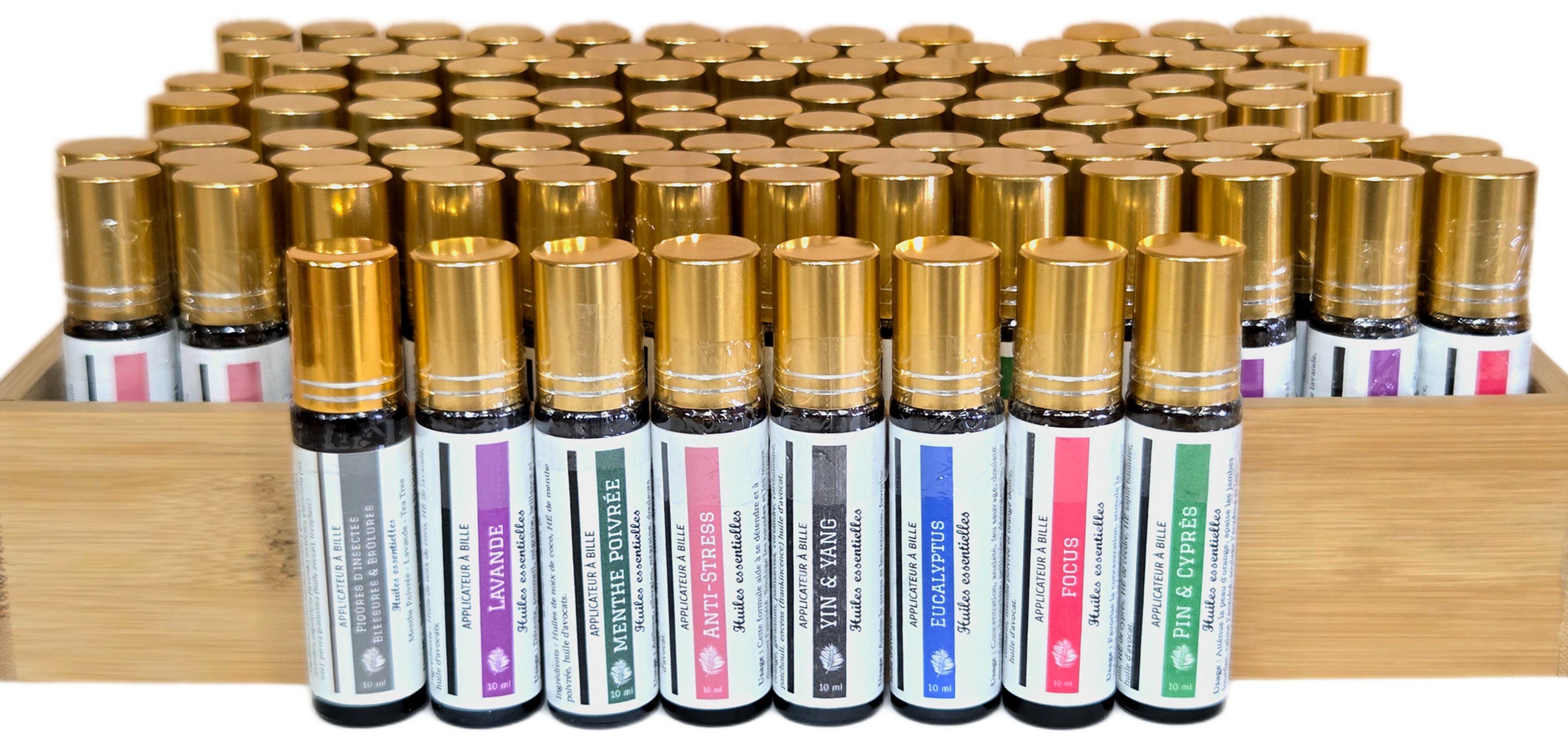 Vente rouleaux d'huiles essentielles Québec