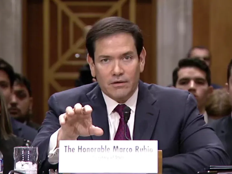 Marco Rubio detalha ao Senado as duas fases das exigências de Trump ao Irã: primeiro o Estreito, depois o programa nuclear