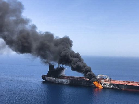 Irã ataca navio no Estreito de Ormuz e diz que embarcação ignorou avisos