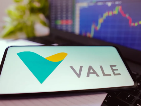 Vale (VALE3) surpreende mercado com lucro acima do esperado, apesar da queda no minério de ferro
