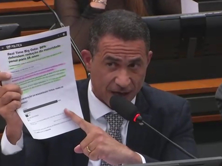 CCJ da Câmara pauta para amanhã PEC que reduz maioridade penal para 16 anos em crimes hediondos e homicídio