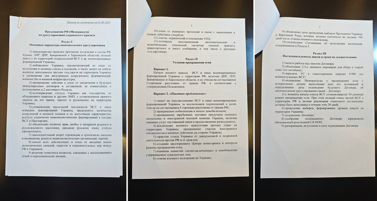 Proposta de paz da Rússia exige retirada ucraniana, neutralidade e reconhecimento territorial