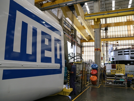 WEG (WEGE3) anuncia investimento de US$ 77 milhões em fábrica nos Estados Unidos