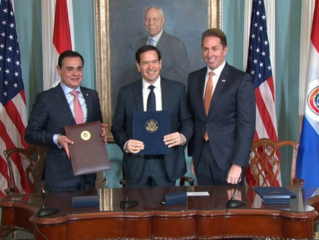 EUA e Paraguai firmam acordo para redirecionar pedidos de asilo