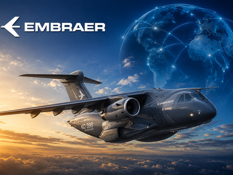 A Embraer e a oportunidade estratégica no mercado de defesa global