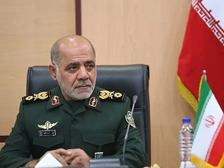 General iraniano ameaça países que servirem de "escudo defensivo" para os EUA: "Vão queimar no fogo da guerra"