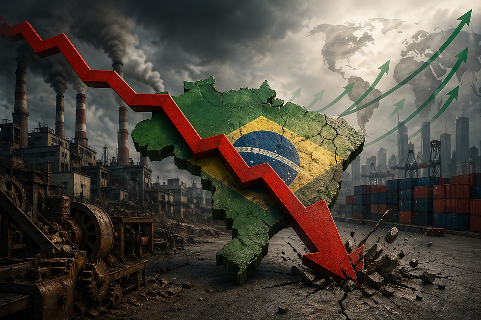 A indústria brasileira em retrocesso