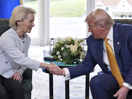 Donald Trump fecha acordo comercial histórico com a União Europeia