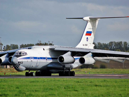 Avião cargueiro russo sancionado pelos EUA pousa em Brasília após voo de Moscou