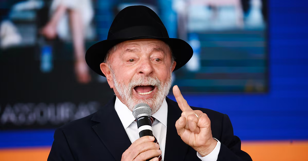 Lula chama de "pirataria" a proposta americana de cobrar 20% no Estreito de Ormuz e diz que Trump "inventou a guerra"