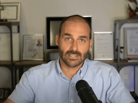 Eduardo Bolsonaro denuncia bloqueio de contas bancárias de sua esposa por ordem de Alexandre de Moraes