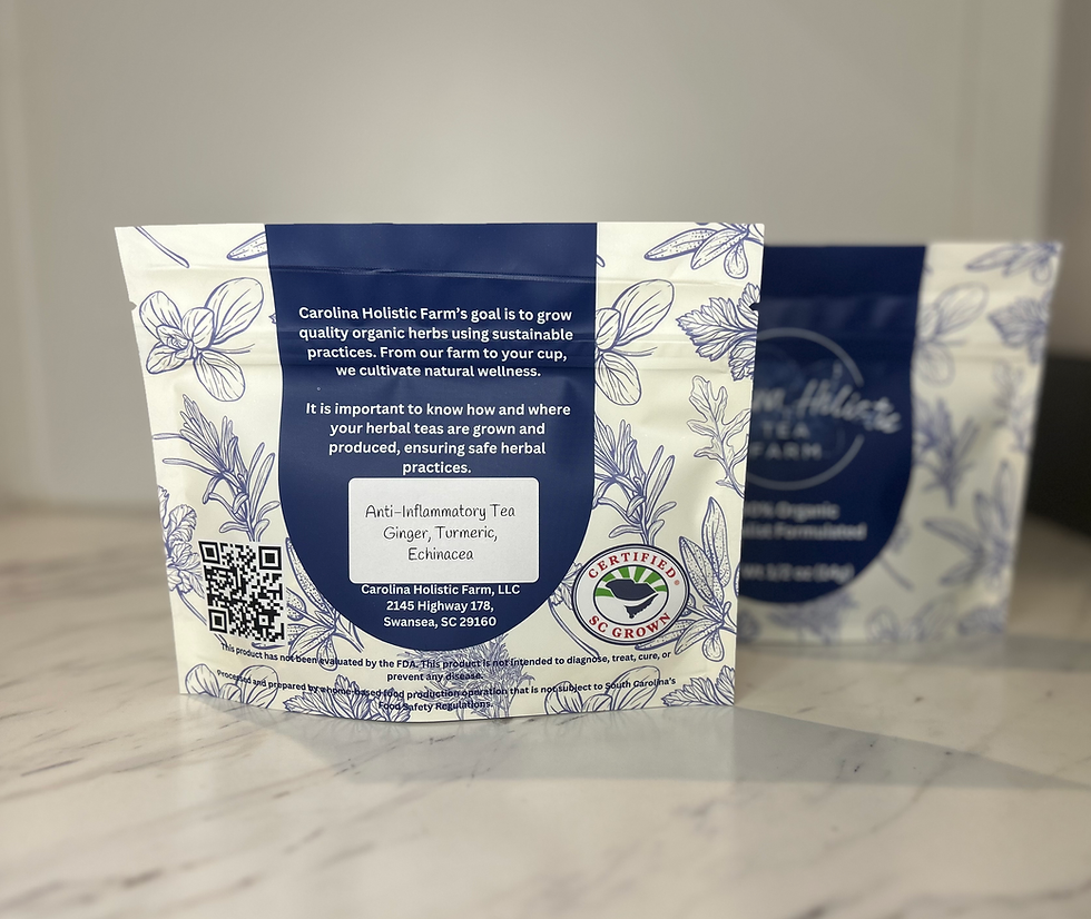 Thumbnail: Organic Anti-Inflammatory Tea Blend – Ginger, Turmeric & Echinacea for Joints