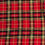 Thumbnail: Red and gold tartan fabric
