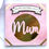Thumbnail: Happy Mother's Day card. Pink and gold accents of foil and mirror card.  Mum Cut in card.