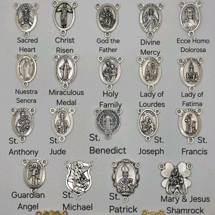 縮圖：Colorful Flowers Stretchy Rosary Bracelet