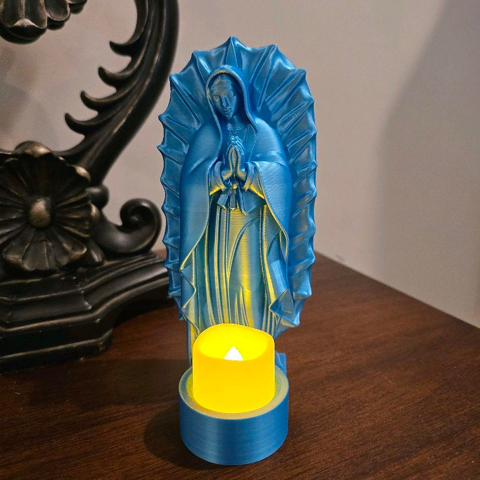 Miniaturbild: Our Lady of Guadalupe Candle Holder Statue