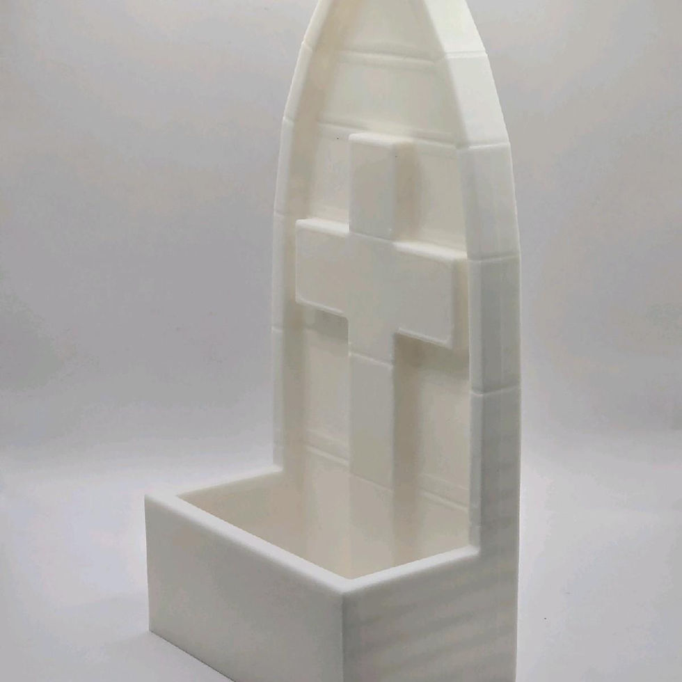 Thumbnail: Wall-Hanging Holy Water fonts