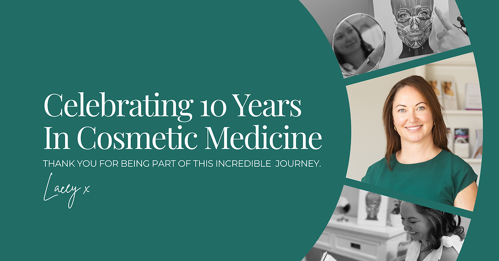 Celebrating 10 Years in Cosmetic Medicine