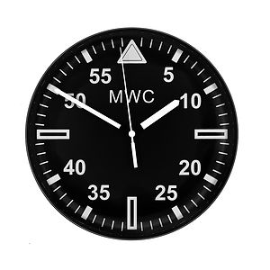 MWC 2018 Military Pattern 22.5 cm (approx 9") Wall Clock