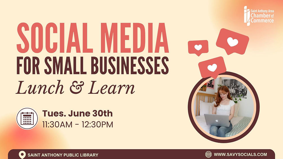 Lunch & Learn: Social Media Marketing