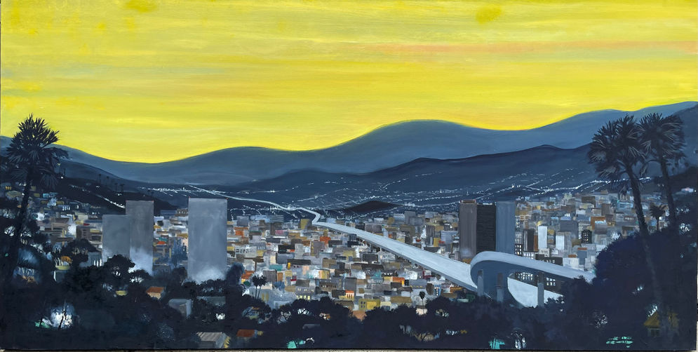 Buildings & Freeway