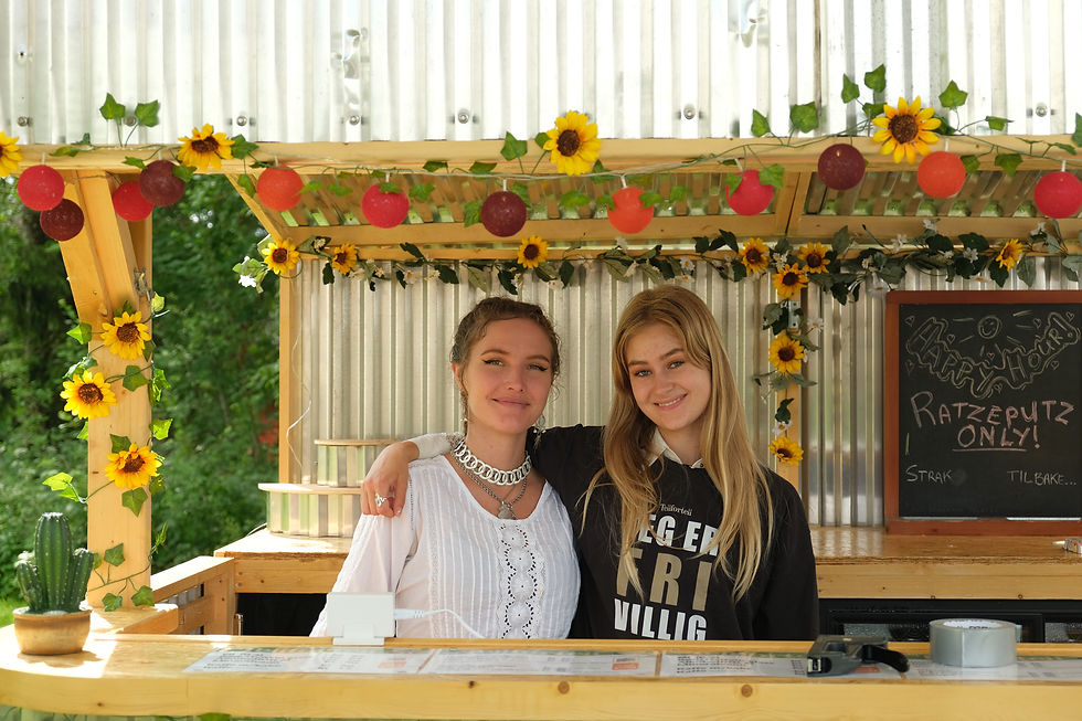 Festivaldesignere Kaisa Ekeberg Hellesjø og Lea Meyer
