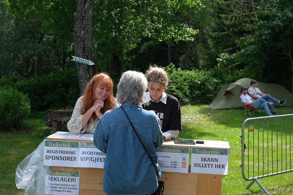 Velkommen til lørdagens program!!