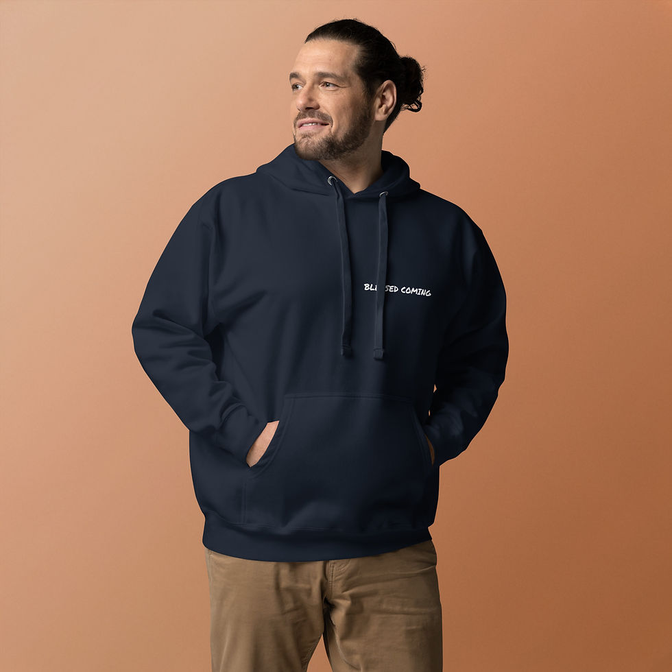 Thumbnail: I Am Blessed Unisex Hoodie copy