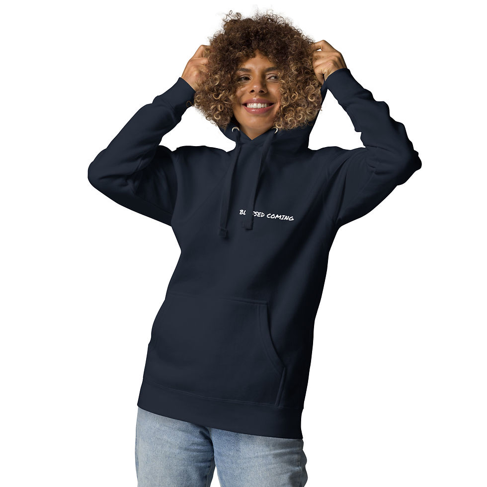 Thumbnail: I Am Blessed Unisex Hoodie copy